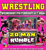 Rumble Wrestling  at The Woodville - Gravesend 2027 20 Man Rumble